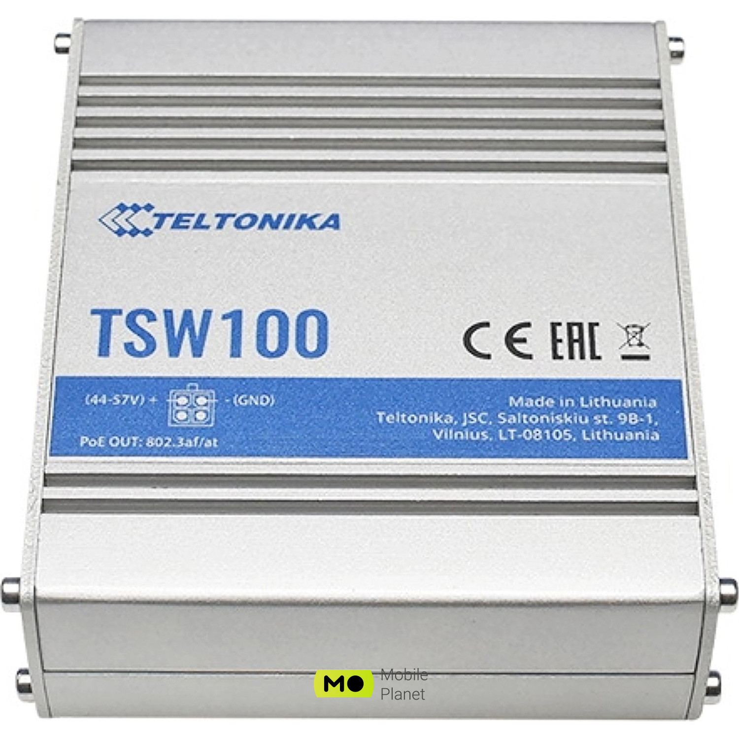 Коммутатор TELTONIKA TSW100 (UA) Модель: TSW100; Тип: неуправляемый;