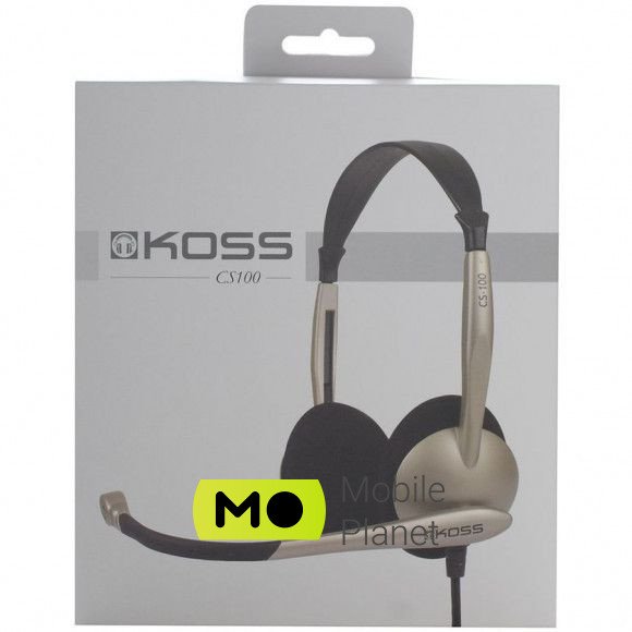 Koss CS100 2 * 3.5mm (194811.101) (UA) Тип: провідні; Призначення: