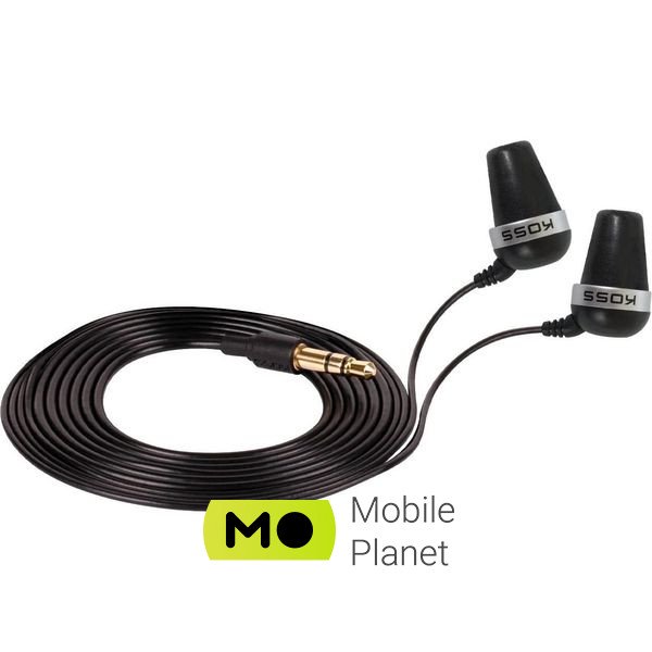 KOSS SparkPlug VCb Noise Isolating Black (196908) (196908.101) (UA) Подключение: проводное;