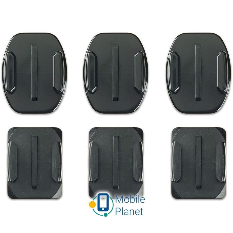 Крепление GoPro Flat and Curved Adhesive Mounts (AACFT-001) Набор прочных