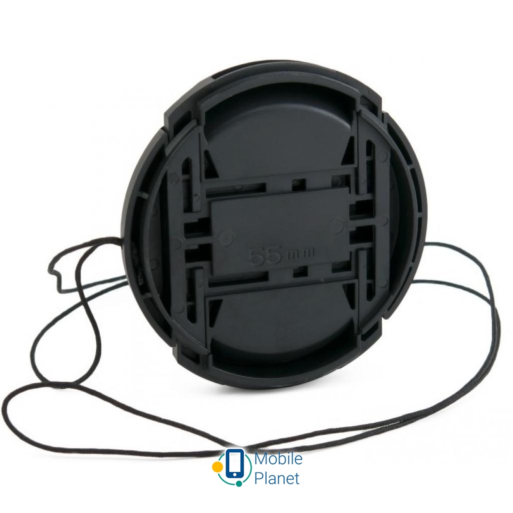 Крышка объектива EXTRADIGITAL Lens Cap D55 (LCP1907) (UA) Диаметр резьбы для фильтров: 55