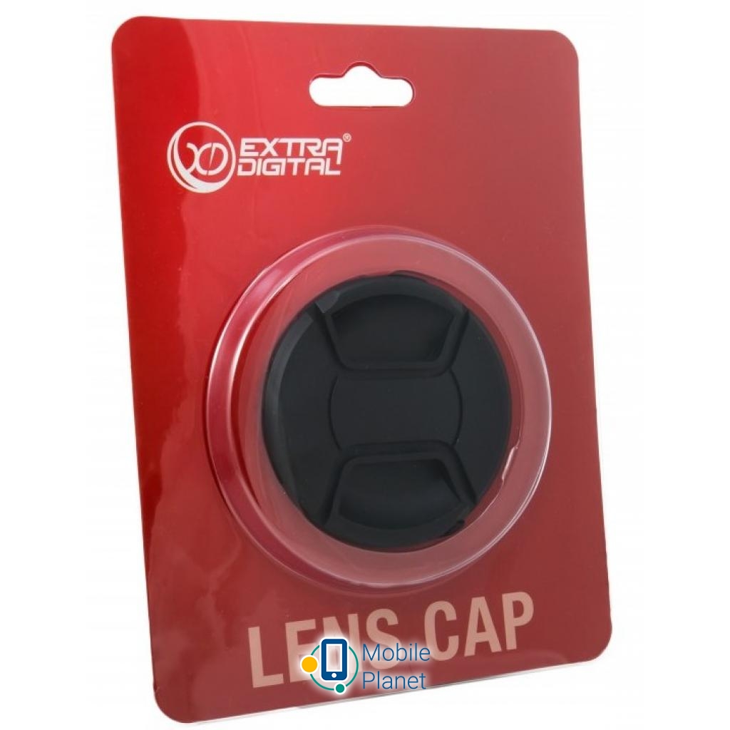 Крышка объектива EXTRADIGITAL Lens Cap D67 (LCP1909) (UA) Диаметр резьбы для фильтров: 67
