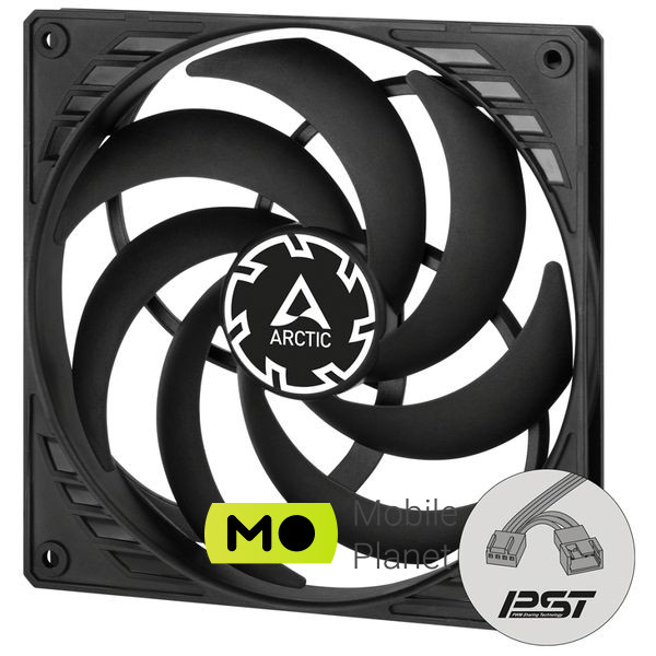 Кулер для корпуса Arctic P14 SLIM PWM PST (ACFAN00268A) (UA) Максимальная скорость вращения 1800RPM