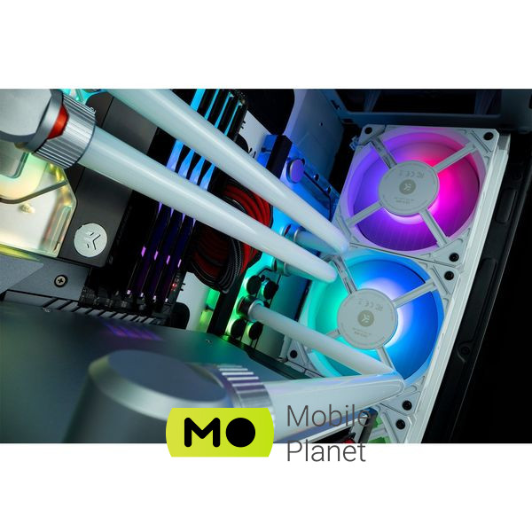 Кулер для корпусу Ekwb EK-Loop Fan FPT 120 D-RGB - White (3831109898048) (UA) Діаметр вентиляторів 120 мм