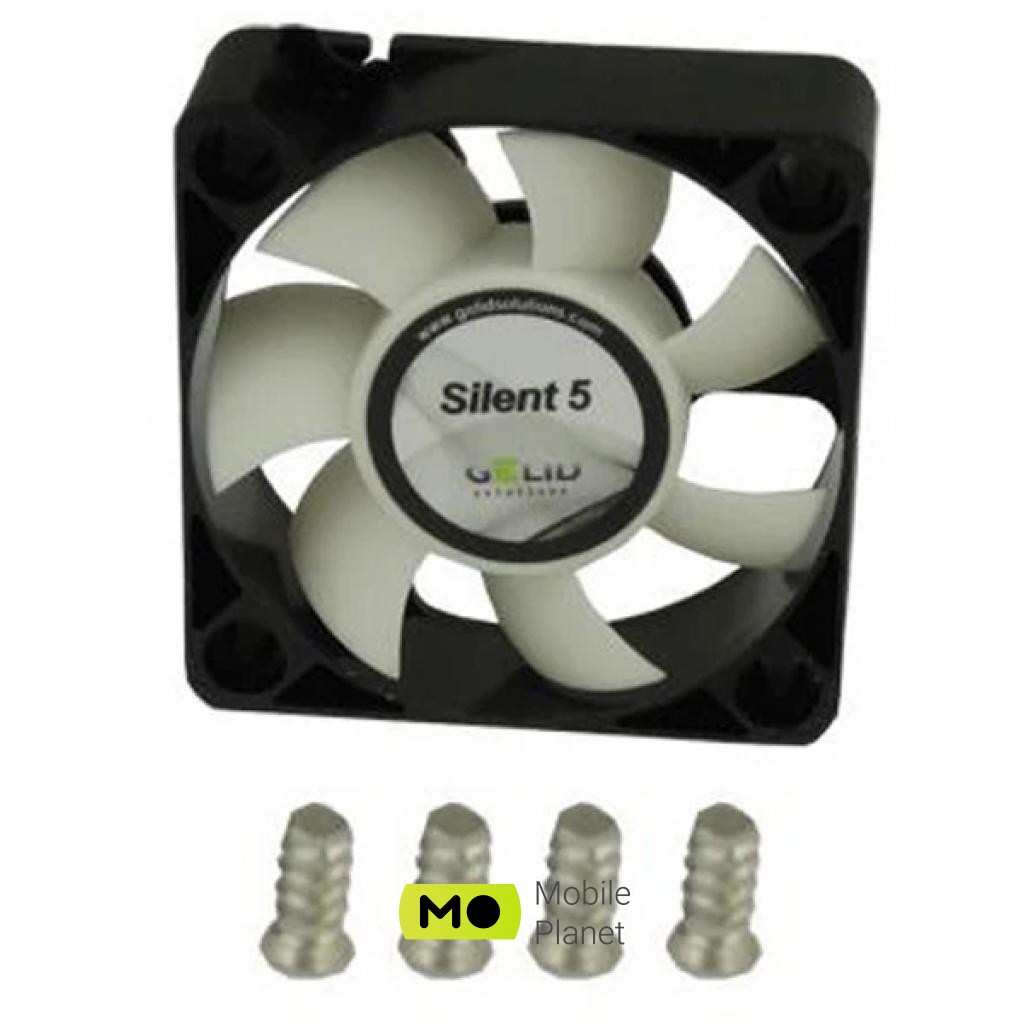 Кулер для корпуса GELID Solutions Silent 5 50 mm (FN-SX05-40) (UA) Максимальна швидкість