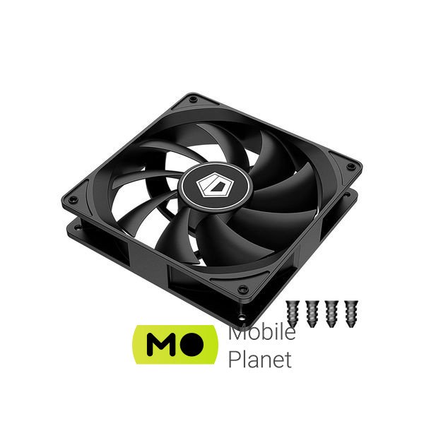 Кулер для корпусу ID-Cooling FL-12025K (UA) Кількість вентиляторів: 1;