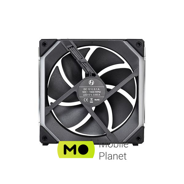 Кулер для корпусу Lian Li ST120-3 Triple Black (G99.12ST3B.00) (UA) Тип підшипника FDB Bearing (гідродинамічний)