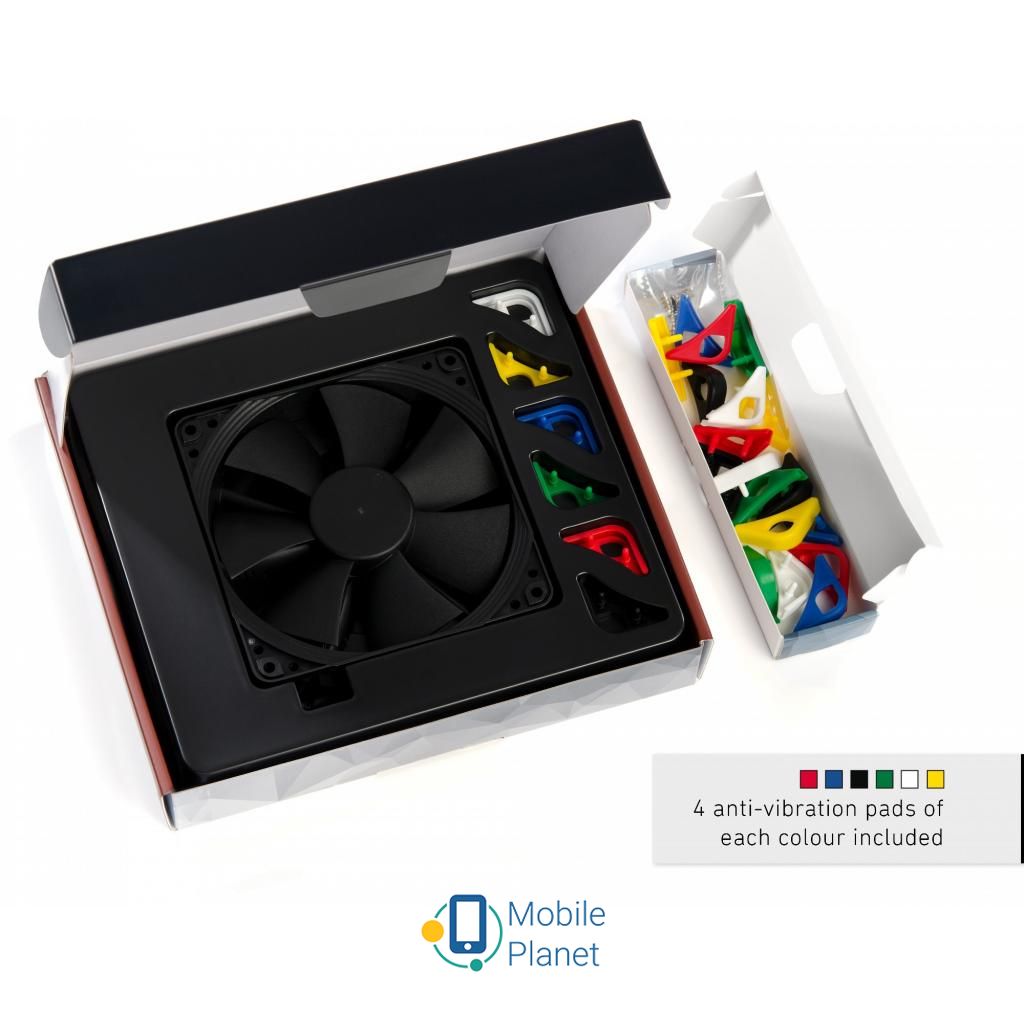 Кулер для корпуса Noctua NF-F12PWM CHROMAX.BLACK.SWAP (UA) Кількість вентиляторів: 1;