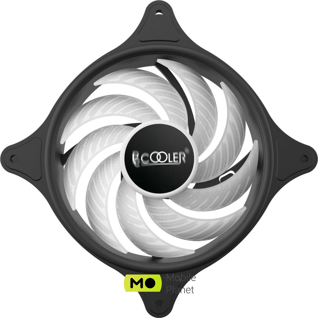 Кулер для корпуса PcСooler FX-120-3 (UA) Повітряний потік 31.68 CFM