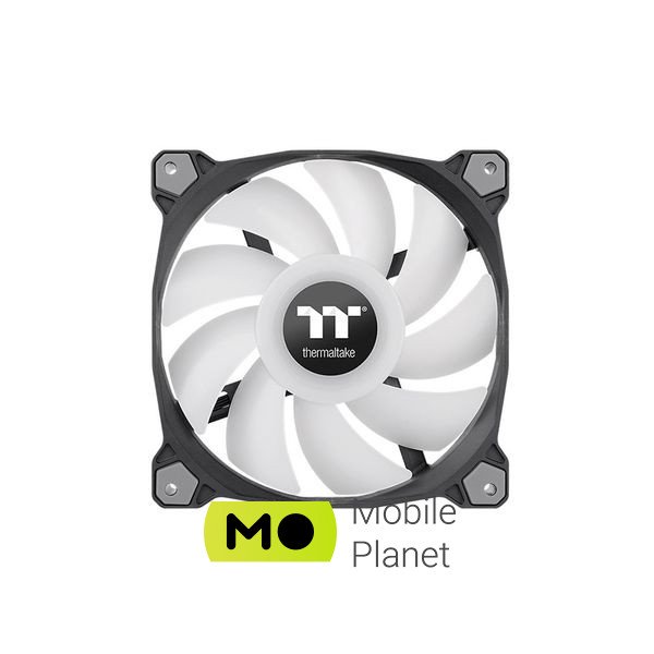 Кулер для корпусу ThermalTake Pure Duo 14 ARGB Sync Radiator Fan 2 Pack Fan (CL-F116-PL14SW-A) (UA) Максимальна швидкість обертання вентиляторів 1500RPM