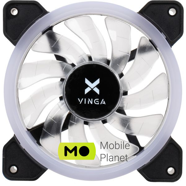 Кулер для корпусу Vinga ARGB FAN Barbarian&Orc&Limpid (UA) Діаметр вентиляторів 120 мм