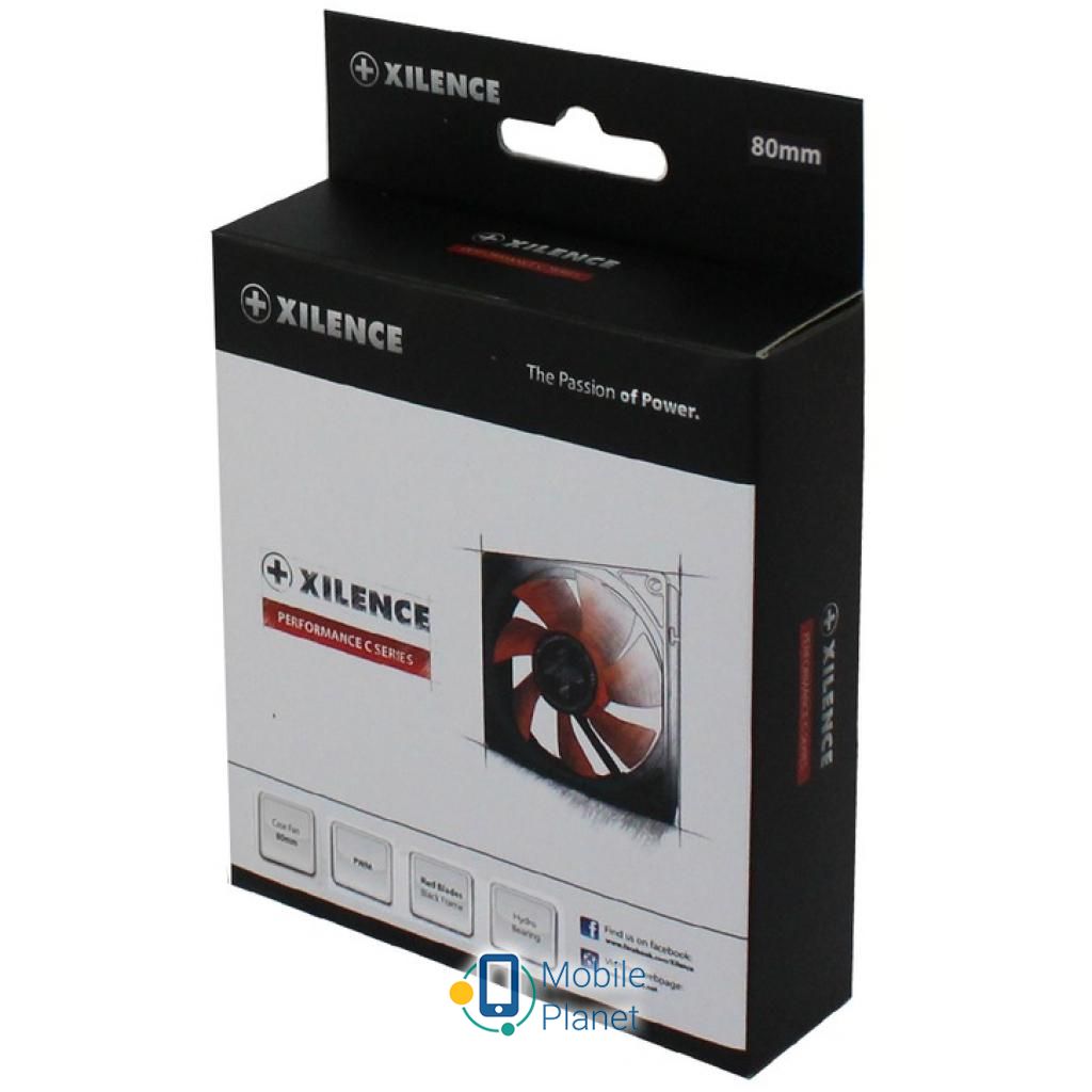 Кулер для корпуса Xilence XPF80.R.PWM (XF040) (UA) Кількість вентиляторів: 1;
