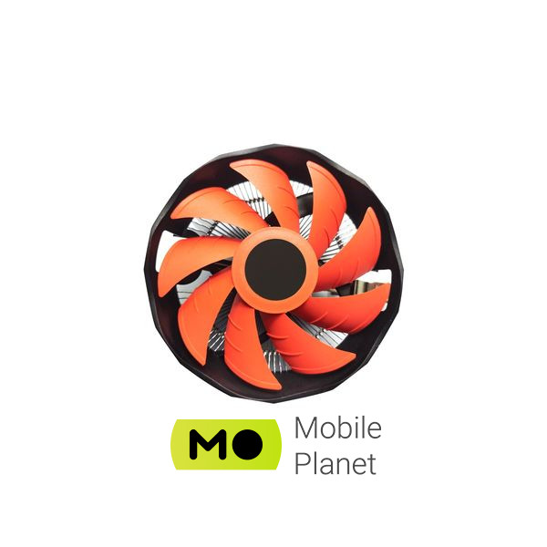 Кулер для процесора Gembird CPU-HURACAN-X30 (UA) Матеріал радіатора алюміній