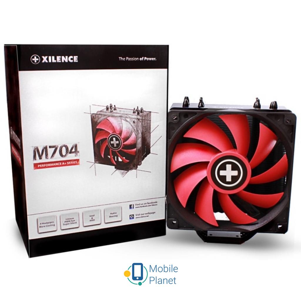 Кулер для процессора Xilence M704 Performance A+ (XC051) Под сокеты AM4, FM2, AM2, AM2+, AM3, AM3+, FM1