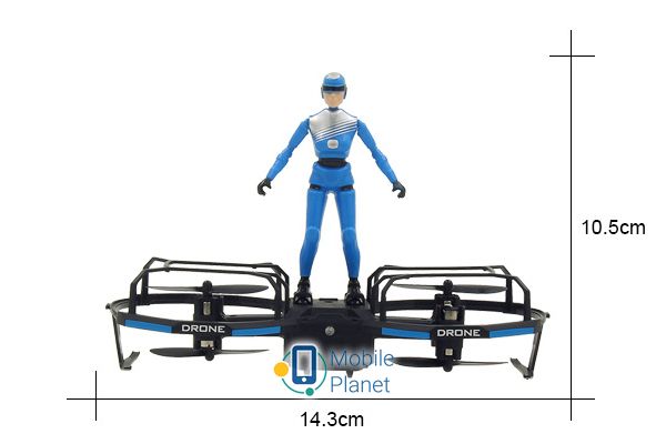 Квадрокоптер з фігуркою Broadream S11 з утриманням висоти (BDM-S11-HOVER) Тип: Мультикоптер на