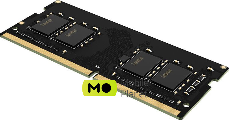 Lexar 16GB (1x16GB) 3200MHz CL22 (LD4AS016G-B3200GSST) EU Тип пам'яті: DDR4 Sodimm; Загальна