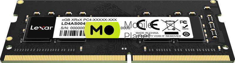 Lexar 32GB (1x32GB) 3200MHz CL22 (LD4AS032G-B3200GSST) EU Тип пам'яті: DDR4 Sodimm; Загальна