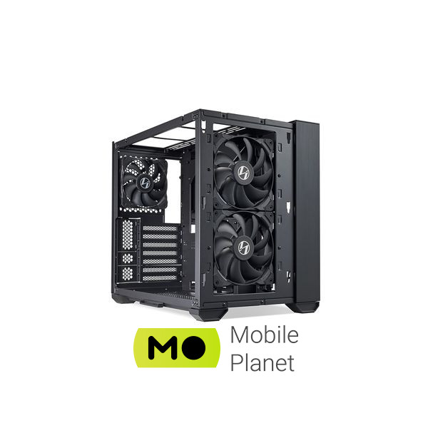 Lian Li PC-O11 Dynamic Air Mini Black (G99.O11AMX.00) (UA) Способ установки вертикальный
