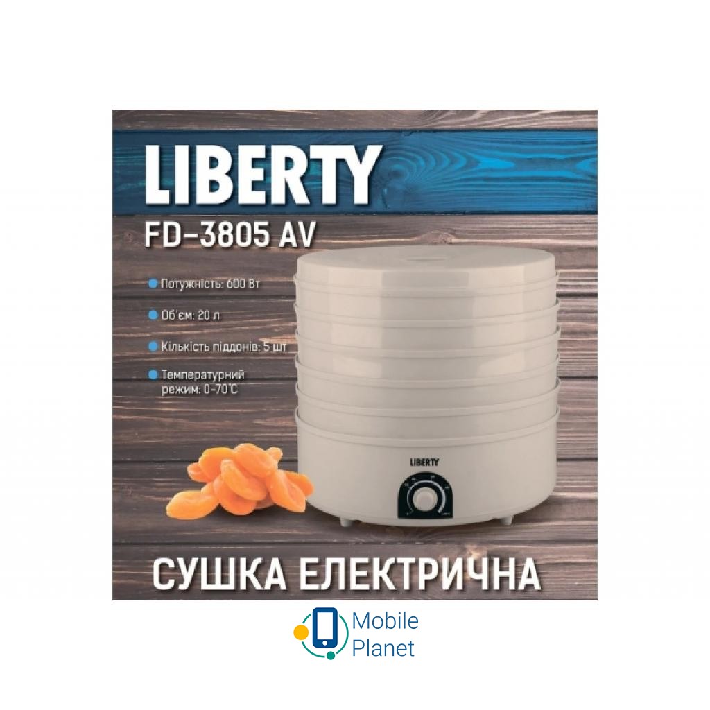 LIBERTY FD-3805AV (UA) Тип керування механічний