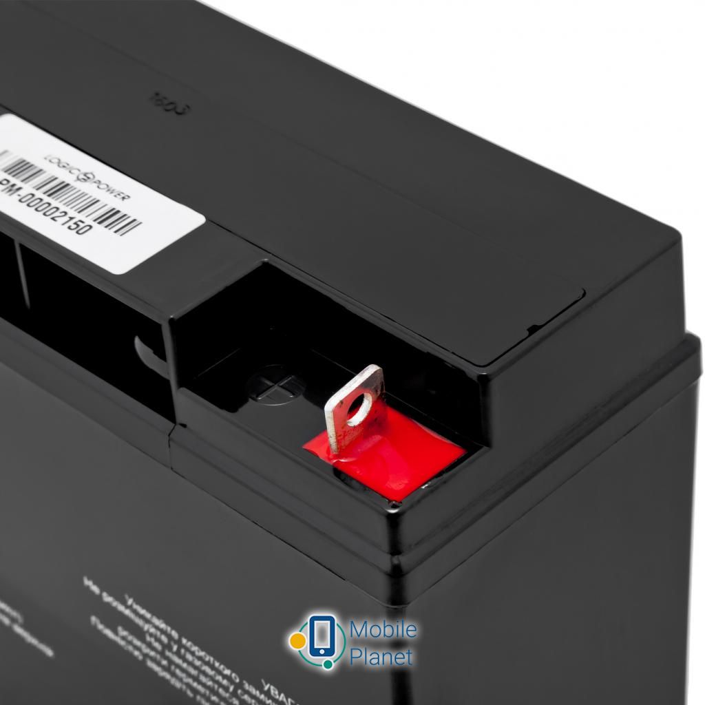 LogicPower LPM 12В 18Ач (4133) (UA) Напруга: 12 В; Ємність: 18 Ач;