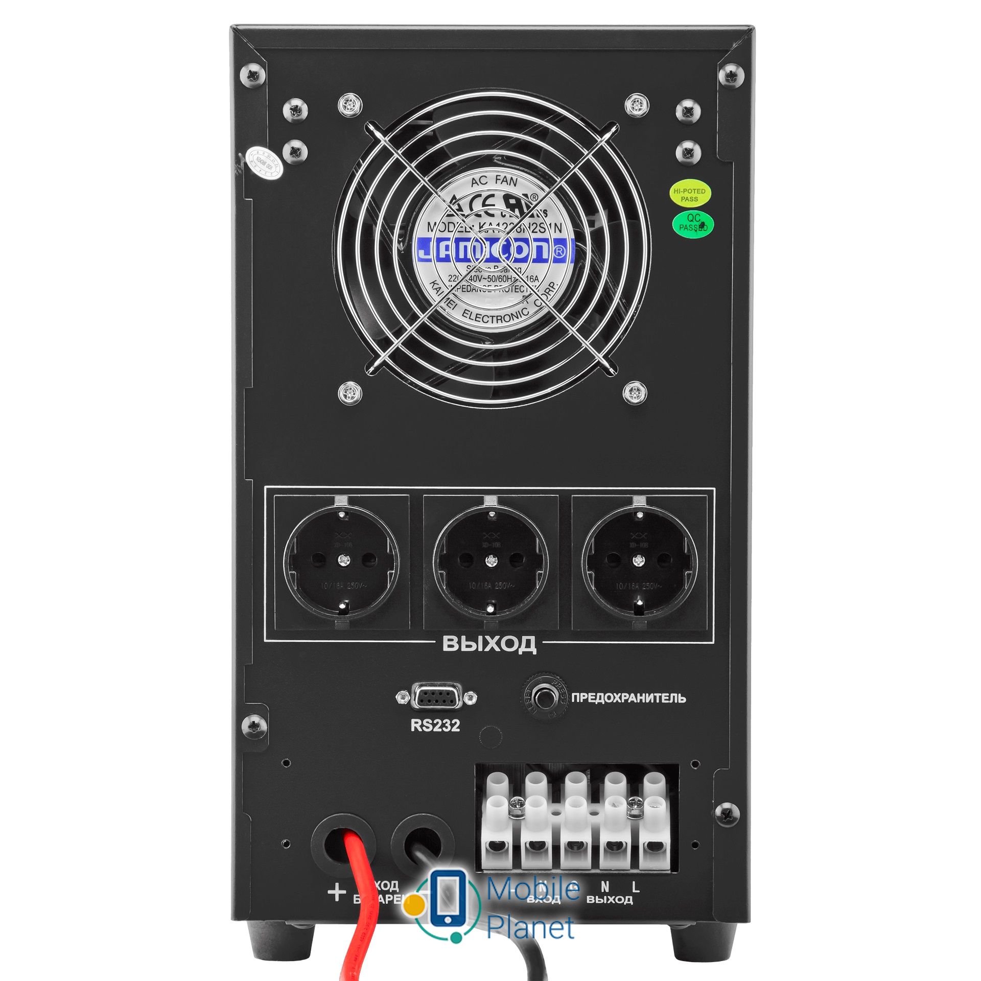 LogicPower LPM-PSW-1500VA (1050 Вт) (LP3406) Кількість фаз: 1; Ефективність,%: