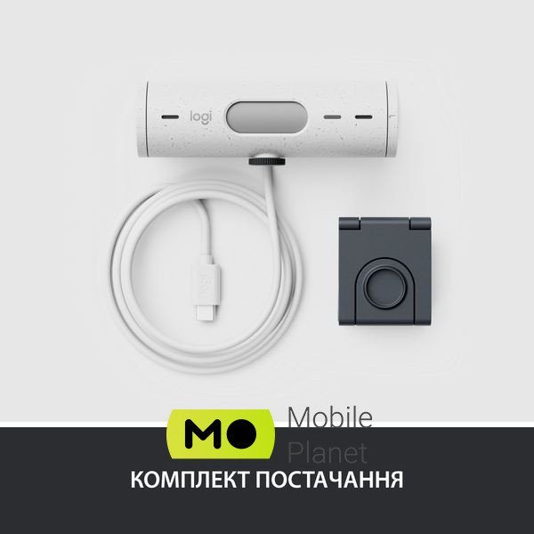 Logitech Brio 500 Off-White (960-001428) Количество пикселей: 4 МП;