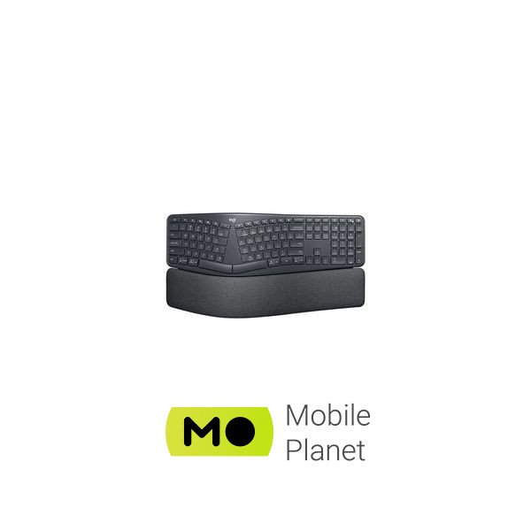 Logitech ERGO K860 for Business Bluetooth/Wireless UA Black (920-010352) (UA) Раскладка клавиатуры английская, украинская