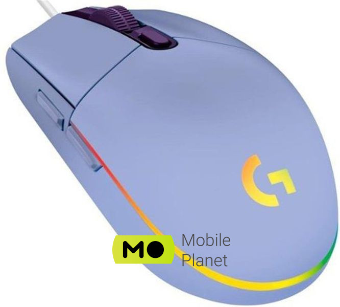 Logitech G102 Lightsync (910-005854) Lilac USB (UA) Тип подключения: Проводное;