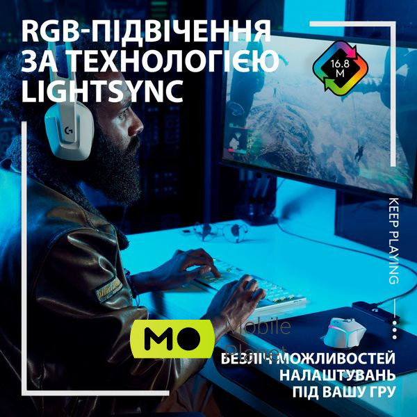 Logitech G502 X Plus Wireless Black (910-006162) Тип датчика оптический