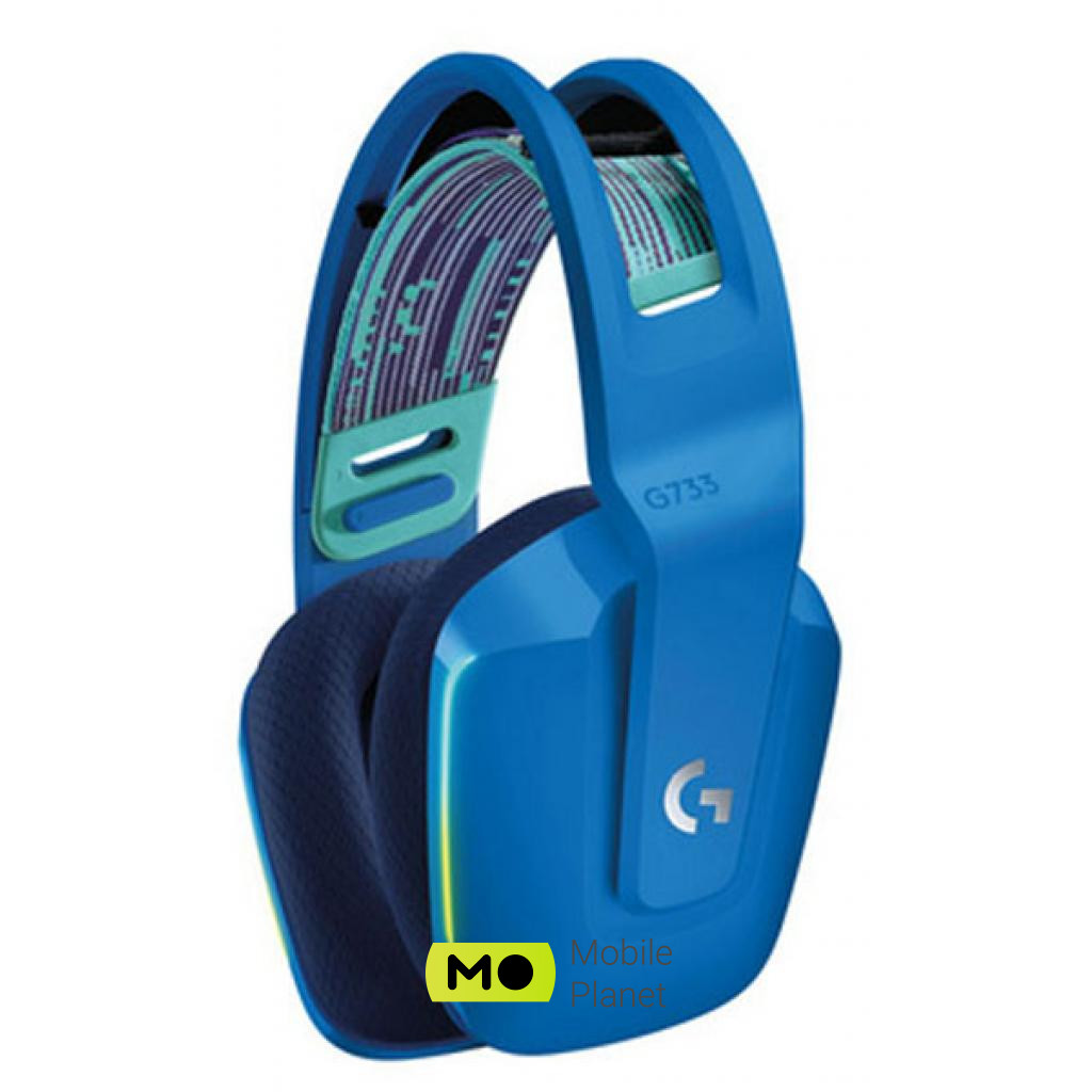 Logitech G733 Lightspeed Wireless RGB Gaming Headset Blue (981-000943) Тип устройства: гарнитура; Тип:
