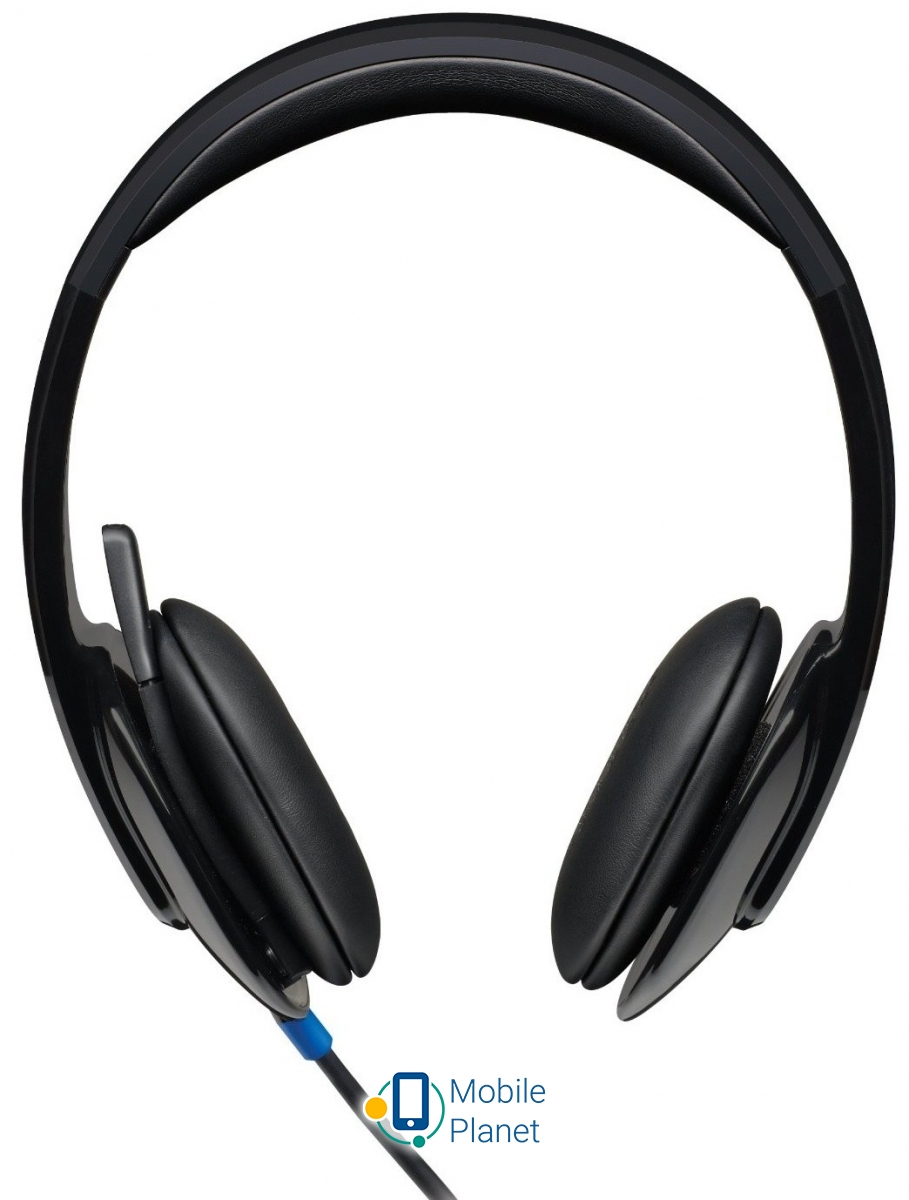 Logitech H540 Headset USB (981-000480) (UA) Тип: проводные; Подвод кабеля: