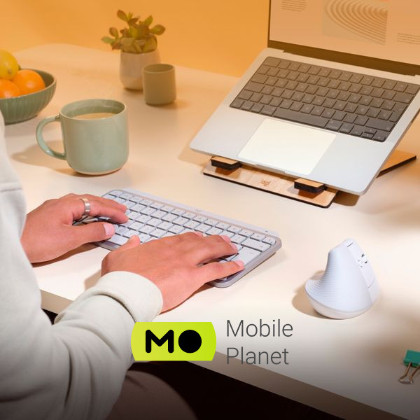 Logitech Lift for Mac Vertical Ergonomic Mouse Off White (910-006477) (UA) Тип: Вертикальні; Підключення: