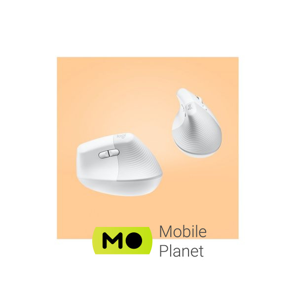 Logitech Lift Vertical Ergonomic Wireless/Bluetooth White (910-006475) (UA) Призначення для ноутбука, для комп'ютера