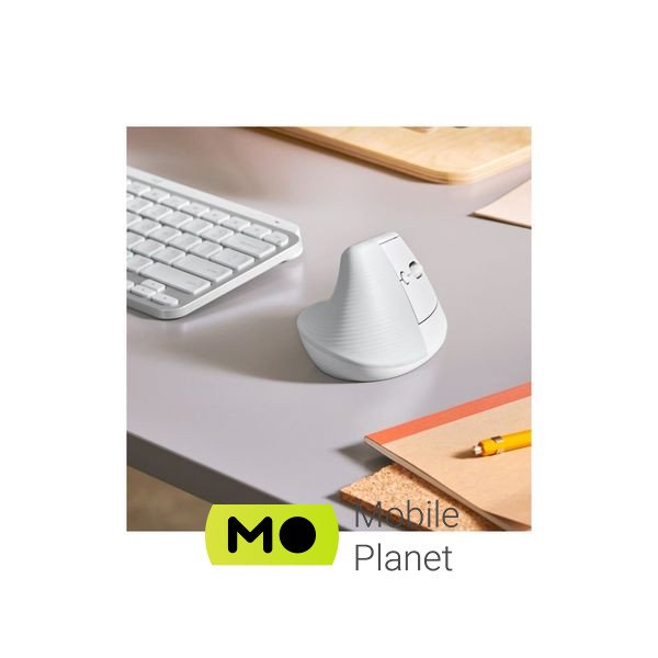Logitech Lift Vertical Ergonomic Wireless/Bluetooth White (910-006475) (UA) Тип Вертикальні