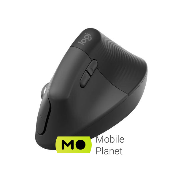 Logitech Lift Vertical Ergonomic Wireless/Bluetooth for Business Graphite (910-006494) Інтерфейс підключення Bluetooth, радіо
