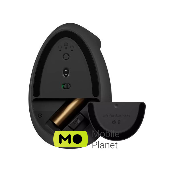 Logitech Lift Vertical Ergonomic Wireless/Bluetooth for Business Graphite (910-006494) Подключение беспроводное