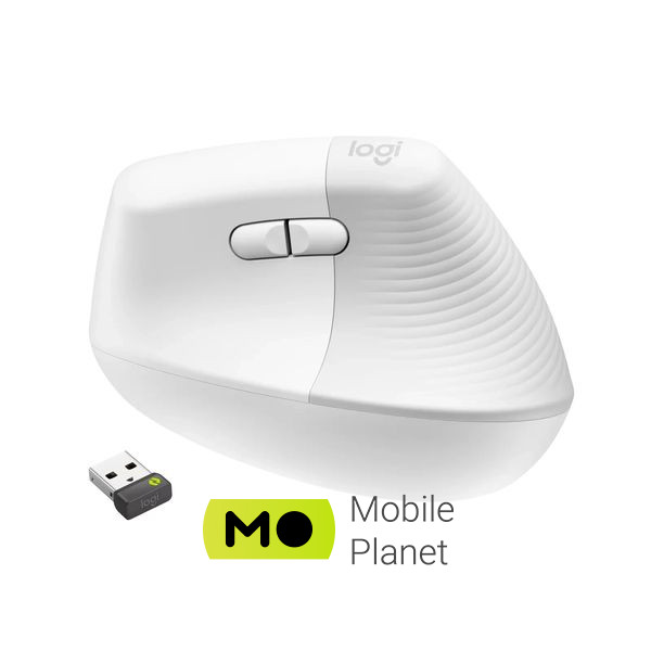 Logitech Lift Vertical Ergonomic Wireless/Bluetooth for Business Off-white (910-006496) (UA) Назначение для ноутбука, для компьютера