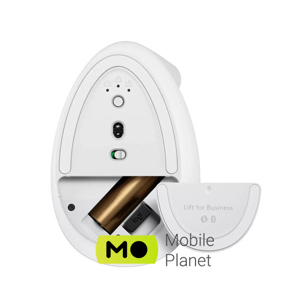 Logitech Lift Vertical Ergonomic Wireless/Bluetooth for Business Off-white (910-006496) (UA) Подключение беспроводное