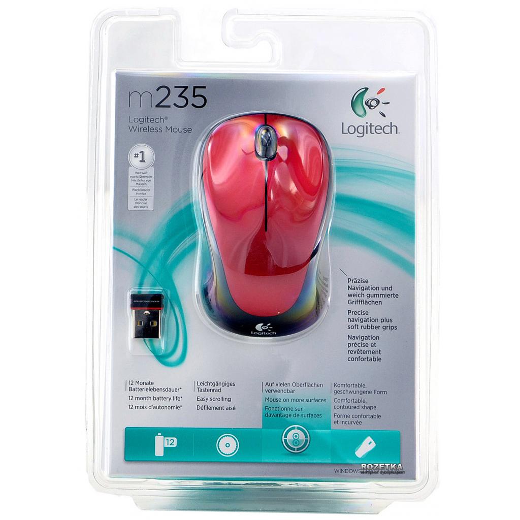 Logitech M235 Red (910-002496) Производитель Logitech