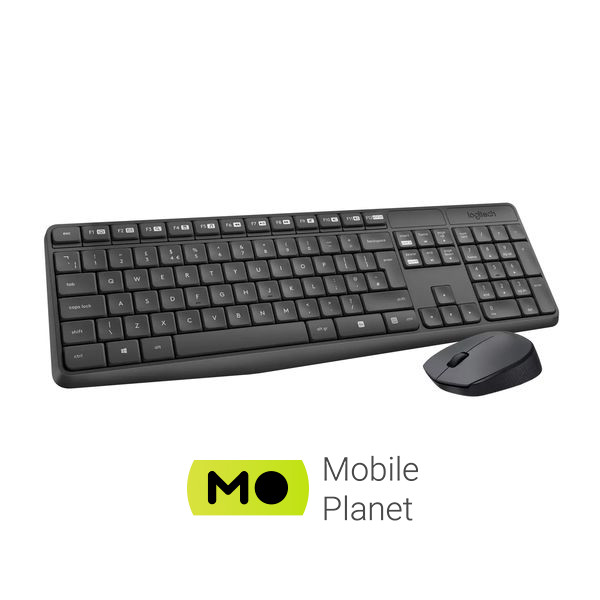 Logitech MK235 Wireless UA (920-007931) (UA) Тип: мультимедійний;