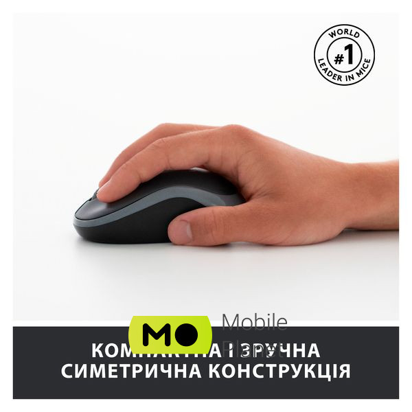 Logitech MK270 Wireless UA Black (920-004508) (UA) Разрешение (max) 1200 dpi