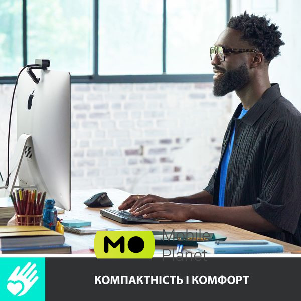 Logitech MX Keys Mini Wireless Illuminated UA Pale Grey (920-010499) (UA) Особливості з регулюванням гучності
