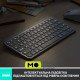 Logitech MX Keys Mini Wireless Illuminated UA Pale Grey (920-010499) (UA)