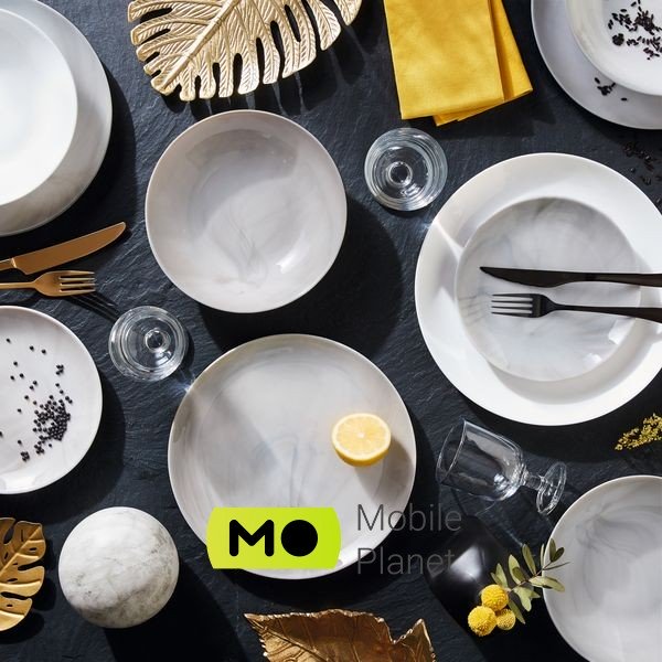 Luminarc Diwali Marble Granit, 19 предметів (Q0217) (UA) Серия: Diwali Marble Granit; Количество