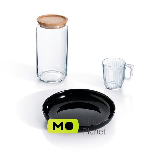 Luminarc FRIENDS TIME BLACK (P6375) (UA) Серія: Friends Time; Тип посуду: Блюдо;