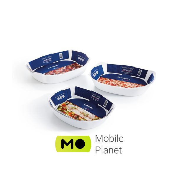 Luminarc SMART CUISINE CARINE, 38х27 см (P8330) (UA) Серія: Smart Cuisine Carine; Тип: Форма;