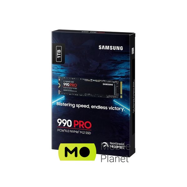 M.2 2280 1TB Samsung (MZ-V9P1T0BW) (UA) Тип флеш-пам'яті V-NAND 3bit MLC