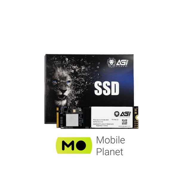 M.2 2280 256GB AGI (AGI256G16AI198) (UA) Тип накопичувача: внутрішній;