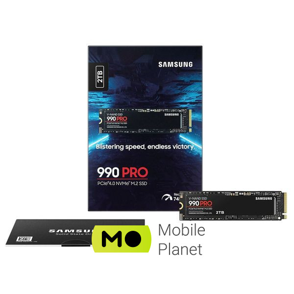 M.2 2280 2TB Samsung (MZ-V9P2T0BW) (UA) Тип накопичувача: внутрішній;