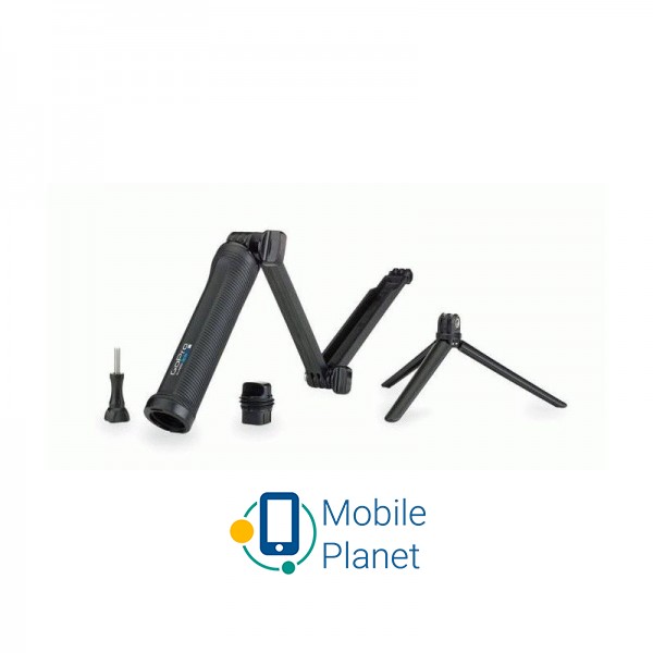 3-WAY Grip/Arm/Tripod- монопод тринога (AFAEM-001) Совместимость HERO6, BLACK HERO5 BLACK. HERO5 SESSION, HERO SESSION, HERO4, HERO3/3+, HERO+/LCD, HERO